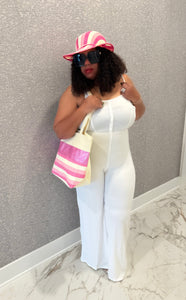 "SNOW" Wide Leg Jumper
