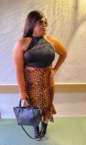 “GROWN WOMAN” Leopard Dress